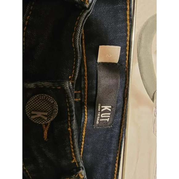 Kut From The kloth Size 2 Jeans High Rise 28w x 29L Diana Fab Ab Skinny - Picture 4 of 7